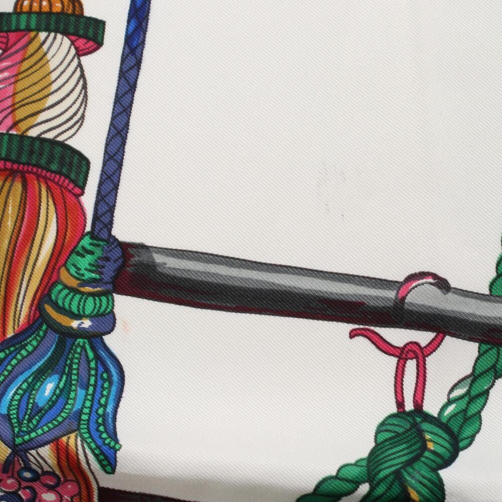 HERMES Authentic Pink Silk Scarf - Picture 4 of 7